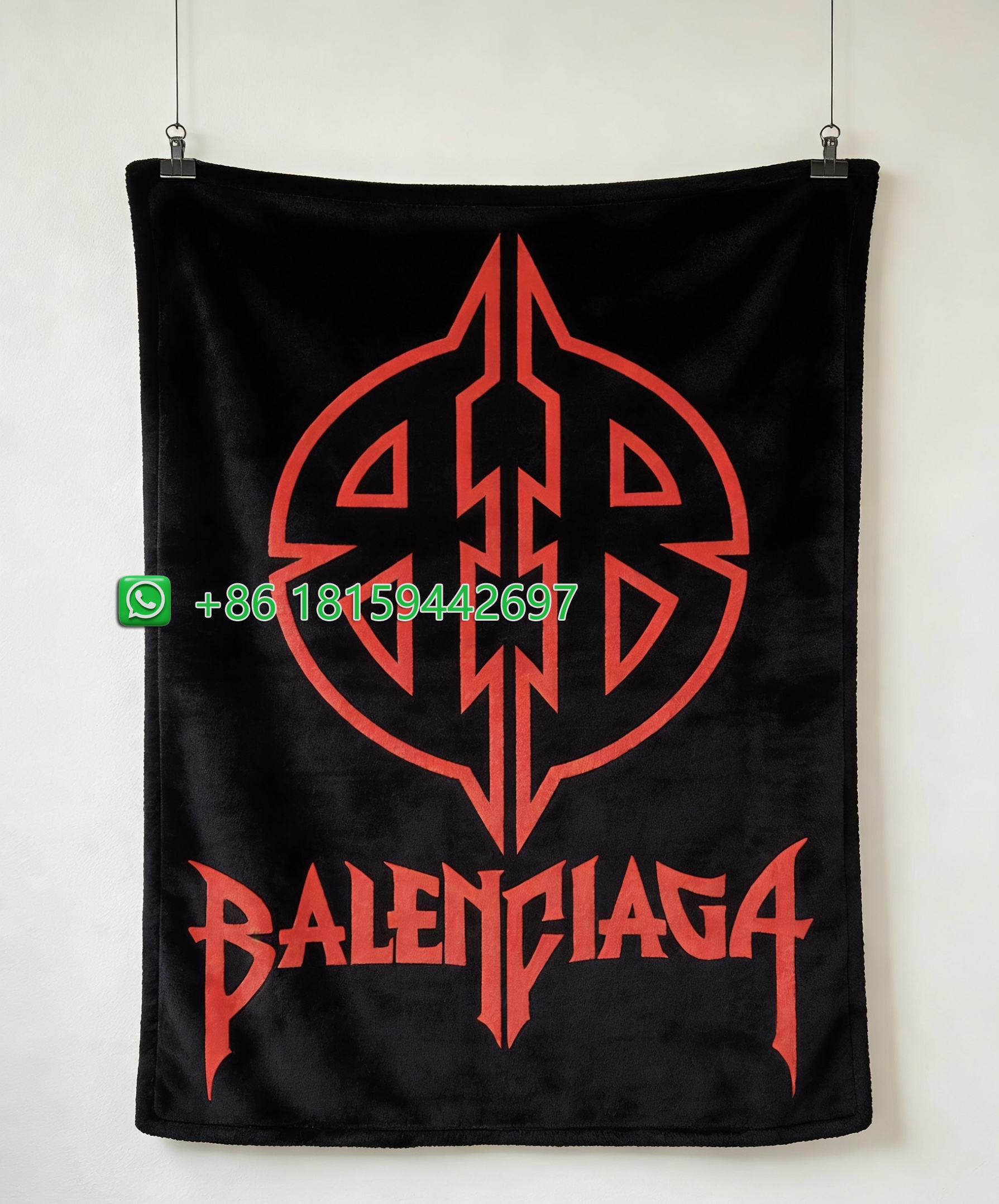 Balenciaga Throw Blankets